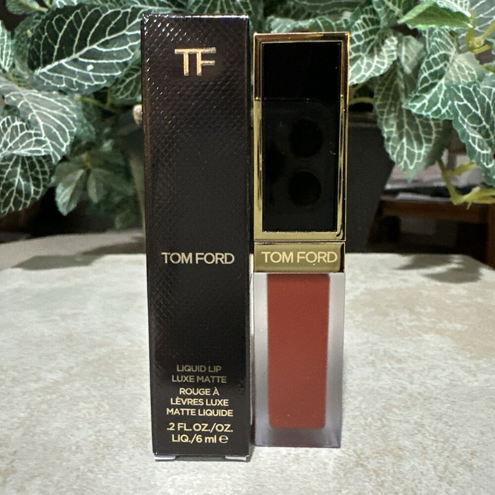 Tom Ford Liquid Lip Luxe Matte 124 Secret Rendezvous Fullsize With Box New